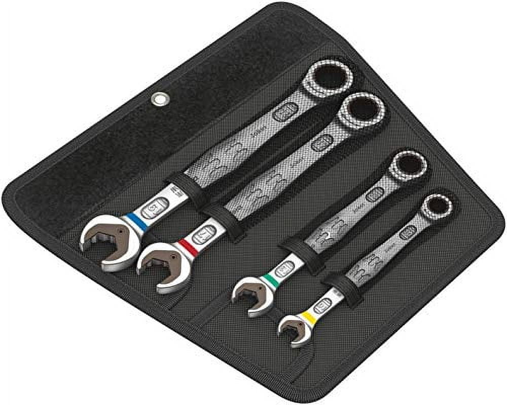 Wera Joker 4pc Metric Ratcheting Combination Wrench Set