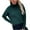 Green, variant on Lovskoo Sweaters for Women Turtleneck Long Sleeve Solid Color Sweater Top White
