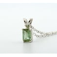 thumbnail image 2 of Natural Green Tourmaline Sterling Silver Necklace NT319, 2 of 8