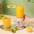 thumbnail image 6 of JingChun Portable Personal Blender,Mini Juicer Cup Smoothie Maker with 7 Blades,USB Rechargeable Wireless Juice Mixer, Home Gift, 6 of 9