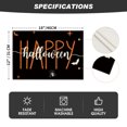 thumbnail image 3 of Smile 12x18 Inch Happy Halloween Placemats Set of 4 Black, 3 of 6