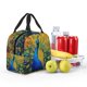 thumbnail image 5 of Easygdp Peacocks Bolsa Térmica Premium - Tela Oxford Impermeable, Gran Capacidad, Bolsillo Frontal, Unisex para Trabajo, Escuela, Actividades al Aire Libre y Picnics, 5 of 8