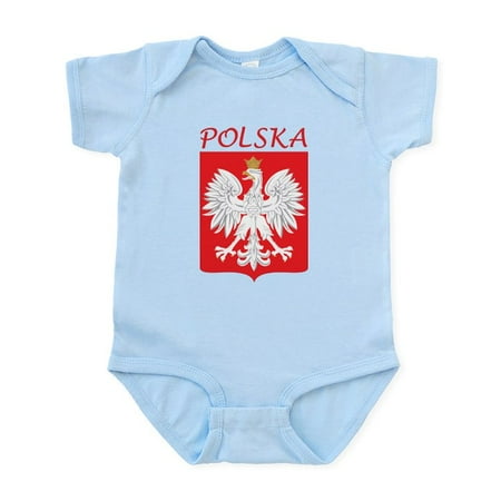 

CafePress - White Eagle And Polska Infant Bodysuit - Baby Light Bodysuit Size Newborn - 24 Months
