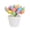 D, variant on Jierger 4.72inch Easter Colorful Mini Eggs Decoration Home Easter Egg Potted Plants Ornaments Easter Egg Potted Creative Spotted Egg Pots Outdoor Garden Easter Decorations