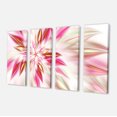 thumbnail image 2 of Danse des Fleurs Exotiques Rouges - Impression sur Toile Florale, 2 of 3