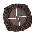 thumbnail image 4 of Funda elástica para silla de oficina, funda para silla giratoria, funda de cojín para silla de ceremonia Beige, 4 of 9