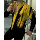 thumbnail image 1 of Camisa tipo cárdigan de manga larga con solapa y botonadura sencilla para hombre, última moda de fiesta de , de lujo, informal, con costuras y estampado 3D, 1 of 6