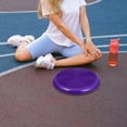 thumbnail image 4 of OULII Purple Wobble Cushion Inflatable Balance Disc Seat for Core Stability Extra Thick Ergonomic Design for Adults, 4 of 8