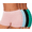 Black+Blue+Green+Pink, variant on Plus Size XL-6XL BoyShorts Underwear for Women High Waisted Panties Stretch Boxer Boxer Briefs 4 Pack