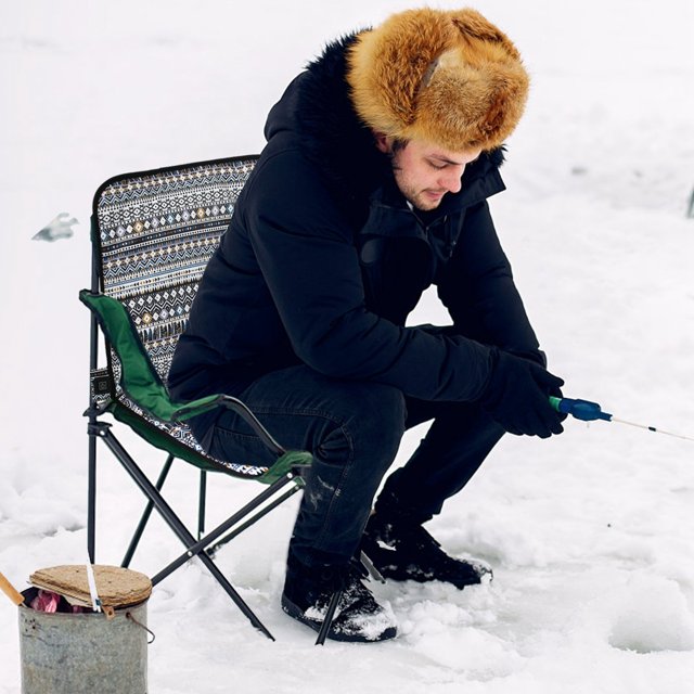 Dsscvnef Stay Cozy Outdoors With Our Adjustable Temperature Outdoor Printed Heating Seat and Back Cushion the in Style With Our Outdoor Printed Heating Seat and Back Cushio