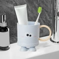 thumbnail image 6 of Mouthwash Cups Unbreakable Reusable Drinking Cups Plastic Toothbrush Holder, 6 of 6