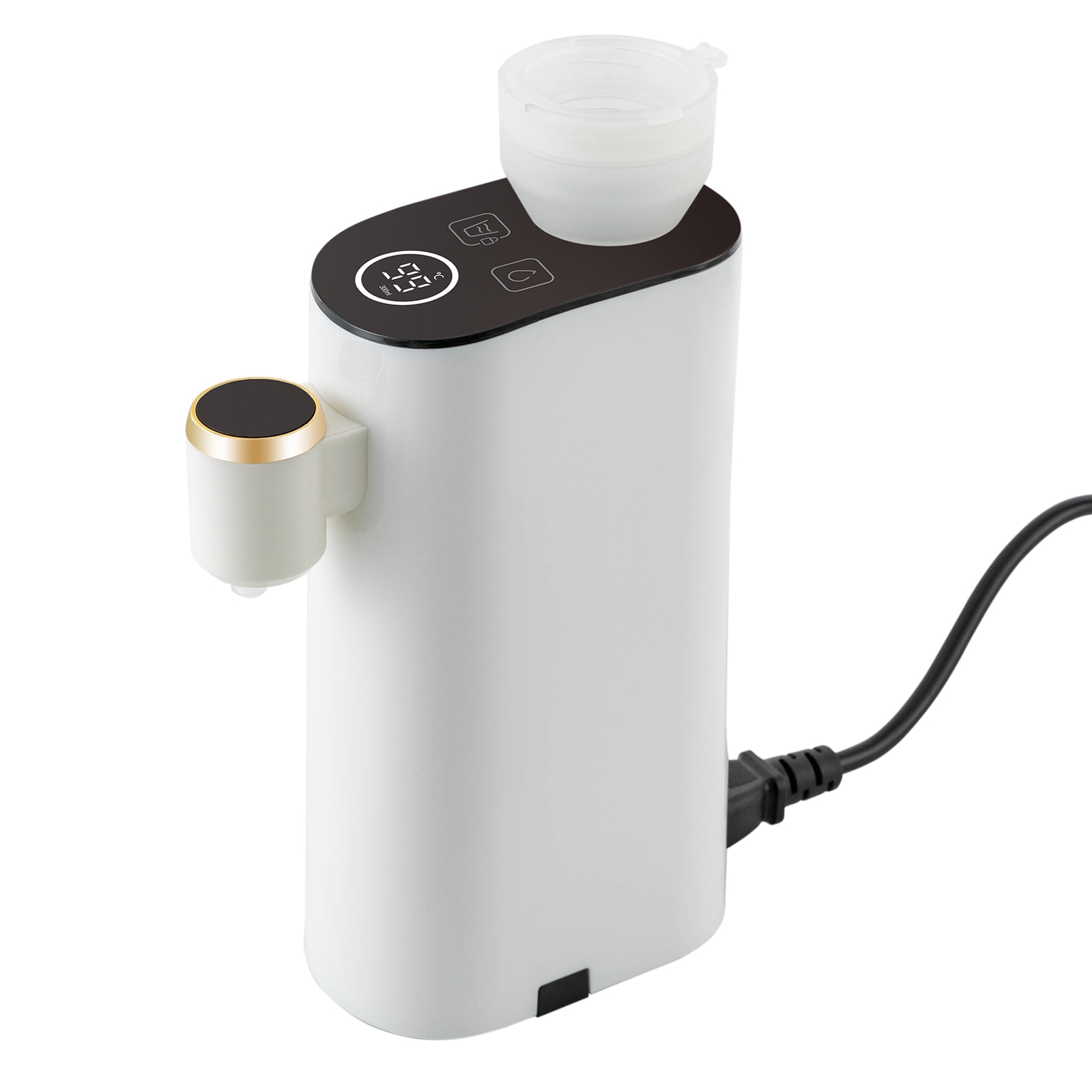YIYIBYUS 1500W Instant Hot Water Dispenser Portable Mini Desktop Water Bottle Pump Baby Bottle Warmer Water Warmer for Travel, Hotel , 5 Temperature Settings