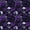 Deep Purple, variant on Homewish Halloween Horror Skull 7 Pieces Full Size Bedding Sets,Goth Romantic Rose Full Size Bed in a Bag,Purple,Black Reversible