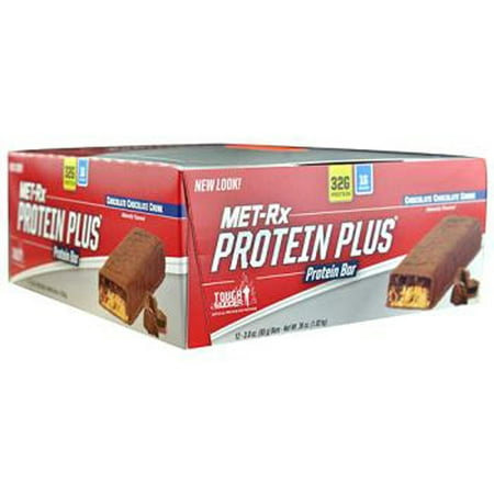Product Of Met-Rx Protein Plus, Chocolate Chocolate Chunk, Count 9 (3 oz) - Nutrition Bar With Protein / Grab Varieties & (Best Rx Bar Flavor)