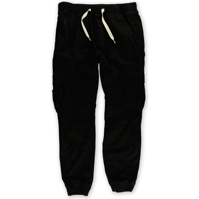 Ecko Unltd. Pantalones casuales tipo jogger cargo de nailon para hombre, negro, XX-Large