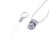 thumbnail image 2 of Unique Bargains Gray Detachable Ring Neck Strap Lanyard for Cell Phone ID Card Holder, 2 of 2