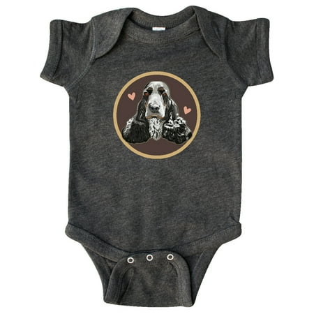

Inktastic English Springer Spaniel Cocker Spaniel Gift Baby Girl Bodysuit