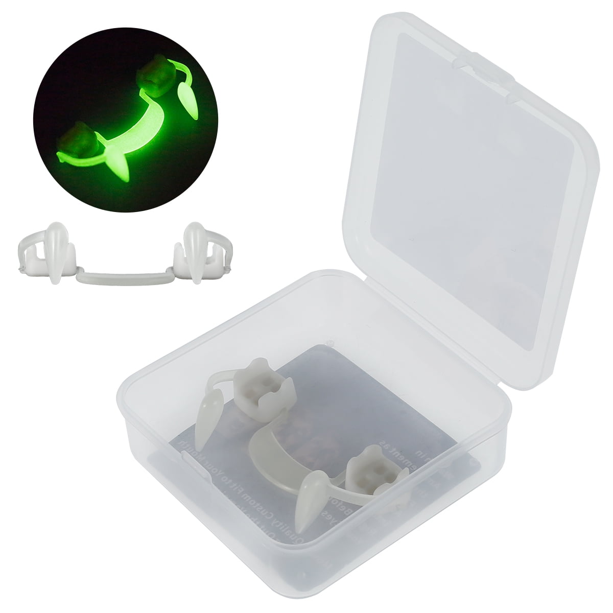 Vampire Fangs Retractable Vampire Teeth Reusable Costume Party Teeth