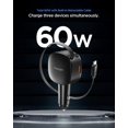 thumbnail image 2 of Cargador para auto Spigen 60W con cable USB-C retráctil y carga rápida, 2 of 8