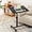 Black, variant on Bed Desk Adjustable Overbed Bedside Table Rolling Laptop Tray Desk Cart Height Portable Mobile Sit Stand Table Tilting Hospital Bed with Wheels