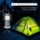 thumbnail image 2 of Linterna de Camping con Ventilador, Carga Solar, Recargable, LED, Plateada, 2 of 6