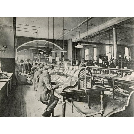 - The General Post Office St. Martin'S-Le-Grand London: Foreign Mail Sorting Room Print Wall Art