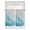 Teal Blue, variant on Kitchen Curtains 54 Inches length, Blue Coastal Wave Window Treatment Curtain Drapes, Summer Modern Ocean Beach Decorative Window Curtains for Bedroom Cafe, 52"x54", 2 Panels