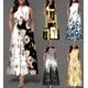thumbnail image 2 of Mujeres nuevo suelto Floral Vintage agujero volantes Befree vestido grande grande grande verano Camis fiesta elegante Maxi vestidos Tan Jianjun unisex, 2 of 2