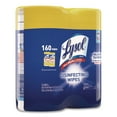 thumbnail image 3 of Lysol Disinfectant Wipes, Multi-Surface Antibacterial Cleaning Wipes, For Disinfecting and Cleaning, Lemon and Lime Blossom, 160 Count (Pack of 2), 3 of 11