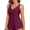 purple, variant on Attraco Womens Swimsuit Top Tankini Top Twist V Neck Bathing Suit Top Flowy Padded Swim Tank Top Only