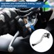 thumbnail image 3 of Palancas de freno y embrague cortas y largas para Kawasaki Vulcan S 650 15-23, palanca de freno ajustable de motocicleta, aleación de aluminio, mango tono plateado con extremo negro, 3 of 6