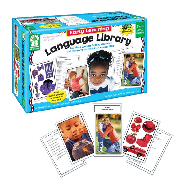 Key Education Early Learning Language Library Cards—PreKK and Special