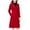Red, variant on UJNDER Women Slim Windbreaker Double Long Trench Coat Women Jacket Overcoat Outwear Blue S
