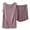 Gray, variant on Mgmyaa Womens Pajama Sets 2 Piece Soft Sleepwear Short Sleeve Top and Bottom Set Nightwear for Women