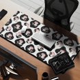 thumbnail image 2 of Long Mouse Pads for Desk,White Cow Black Spot Pattern (8) Desk Mats on Top Of Desks, Desk Mouse Pad Extra Large with 3mm Non-Slip Base and Stitched Edge for Gaming,Office,Work,Home 35.4"x15.7", 2 of 6