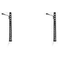 thumbnail image 1 of Billuyoard Modelo Poste Lámpara Paisaje Accesorios Escalera Farolas Resistencia Decorativo LED Metal Farola Negro (Luz Cálida) Negro (luz cálida) 2Conjunto, 1 of 6