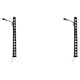 thumbnail image 1 of Injueey Modelo Ferrocarril Lámpara Vía Artesanía Escalera Ligera Farolas Resistencia LED Metal Farola Negro (Luz Blanca) Negro (luz blanca) 2Conjunto, 1 of 6