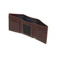 thumbnail image 5 of Harley-Davidson Men's Bar & Shield Plate Tri-Fold Leather Wallet - Oxblood Brown, Harley Davidson, 5 of 5