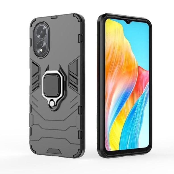 Funda para OPPO A38 4G con Soporte Anillo Giratorio 360° y Protección Resistente a Golpes y Caídas