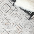 thumbnail image 6 of SAFAVIEH Sonoma Kynaston Geometric Area Rug, Grey/Ivory, 9' x 12', 6 of 8