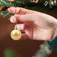 thumbnail image 6 of Cheapark 24pcs Christmas Tree Decorations - Sparkling Powder Balls & Small Plastic Colored Pendants, 6 of 8