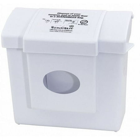 1 pc, Hospeco Sanitary Receptacle and Liner, 9-3/4" H