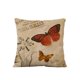 thumbnail image 1 of Ropa Cuadrada De Mariposa Tiro Almohada Caso Para Sofá BLESIY Cojín, 1 of 3
