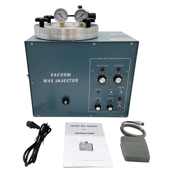 Digital Vacuum Wax Injector Jewelry Casting Machine for Jeweler Tools 110V