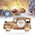 thumbnail image 6 of Uadme Vintage Desk, Car Classic Multifunction Alarm Clock, Bronze, 6 of 8