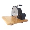 thumbnail image 4 of veasfak Manual Bread Slicer Baking Accessories for Home Commercial Use Toast Cutting Black Foldable, 4 of 9