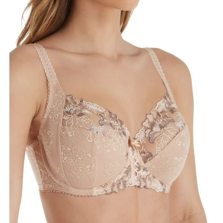 Women's Pour Moi 3827 Sophia Lace Embroidered Side Support