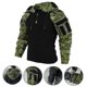 thumbnail image 2 of Camisa táctica para hombre, camiseta de combate militar de camuflaje estadounidense, ropa de caza y acampada para Airsoft y Paintball, 2 of 4