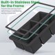 thumbnail image 4 of Large Ice Cube Tray - 2 Pcs Silicone Ice Cube Trays for Whiskey - Huge Ice Cube Maker for Cocktails - 2-Inch Big Square Ice Trays for Freezing - Huge, 4 of 5