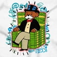 thumbnail image 2 of Cool Streetwear Cash Chair Teddy Bear Infant Toddler Graphic Tee For Boys or Girls Brisco Brands 6M, 2 of 5